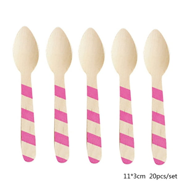 100pcs Birchwood Small Wooden Spoons cake Dessert Ice Cream Honey Baby Spoon Set 100pcs Birchwood Small Wooden Spoons cake Dessert Ice Cream Honey Baby Spoon Set